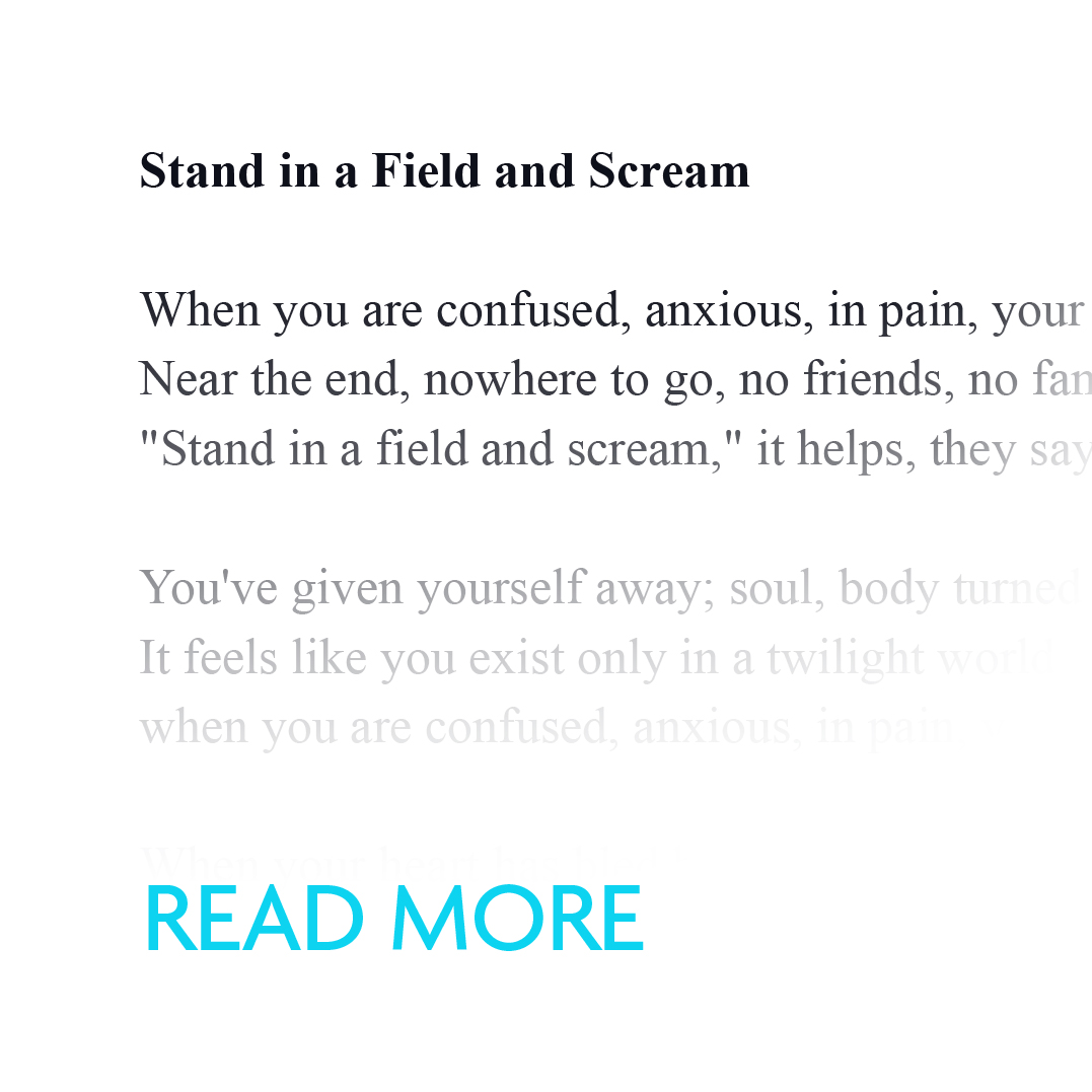 Stand is a field and scream